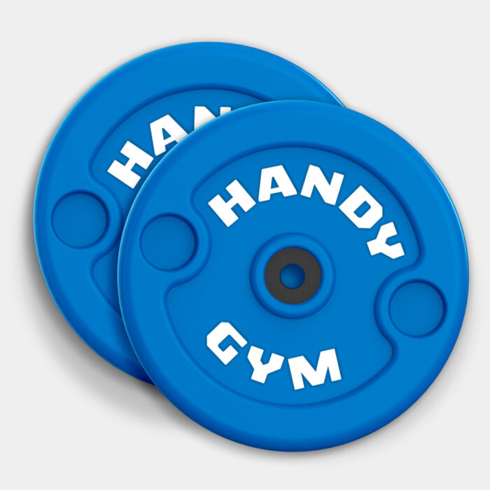 Discos Inerciales Azules - Handy Gym