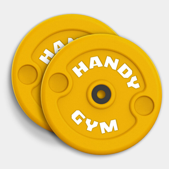 Discos Inerciales Amarillos - Handy Gym